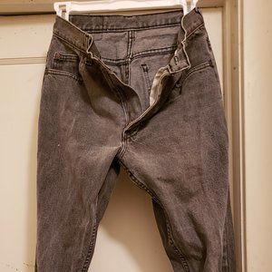Vintage 90s Gap Denim Grey Black Mens Jeans Straight Leg 29 W x 30 L